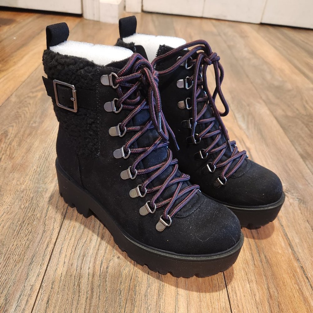 Dawson Combat Boot in Black